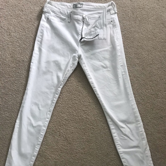 White A&F Jeans - Picture 3 of 3